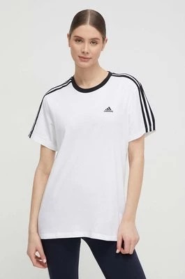 Zdjęcie produktu adidas t-shirt bawełniany Essentials kolor biały H10201