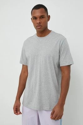 Zdjęcie produktu adidas t-shirt bawełniany kolor szary melanżowy IC9789