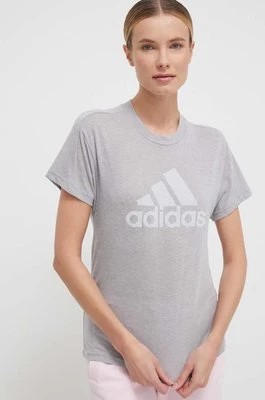 Zdjęcie produktu adidas t-shirt damski kolor szary IC0501