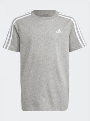 Zdjęcie produktu adidas T-Shirt Essentials 3-Stripes Cotton T-Shirt IB1669 Szary Regular Fit