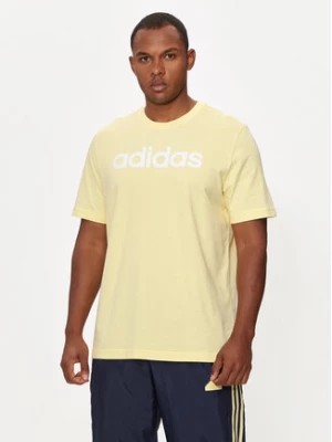 Zdjęcie produktu adidas T-Shirt Essentials Linear Logo IZ4769 Żółty Regular Fit