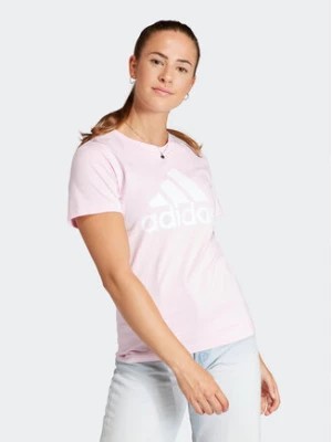 Zdjęcie produktu adidas T-Shirt Essentials Logo GL0726 Różowy Regular Fit
