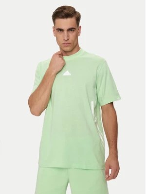 Zdjęcie produktu adidas T-Shirt Future Icons 3-Stripes IR9169 Zielony Loose Fit