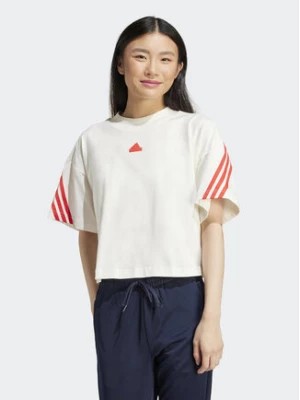 Zdjęcie produktu adidas T-Shirt Future Icons 3-Stripes IS3607 Biały Loose Fit
