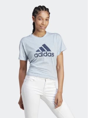 Zdjęcie produktu adidas T-Shirt Future Icons Winners 3.0 IM2418 Błękitny Regular Fit