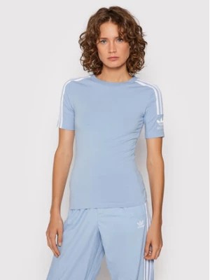 Zdjęcie produktu adidas T-Shirt H33545 Błękitny Tight Fit