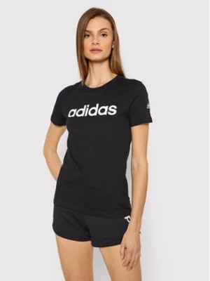 Zdjęcie produktu adidas T-Shirt Loungewear Essentials Logo GL0769 Czarny Slim Fit