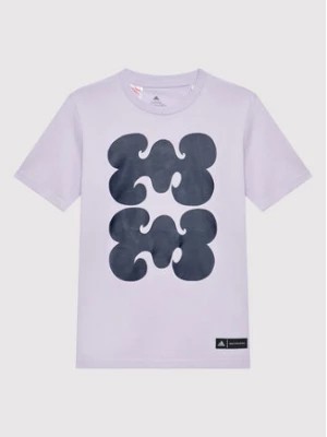 Zdjęcie produktu adidas T-Shirt MARIMEKKO Graphic HL1630 Fioletowy Regular Fit