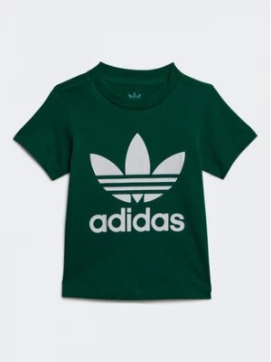 Zdjęcie produktu adidas T-Shirt Trefoil IC6114 Zielony Regular Fit