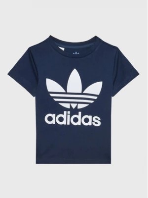 Zdjęcie produktu adidas T-Shirt Trefoil IC9118 Granatowy Regular Fit