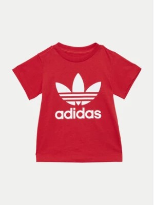 Zdjęcie produktu adidas T-Shirt Trefoil IX5115 Czerwony Regular Fit