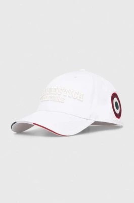 Zdjęcie produktu Aeronautica Militare czapka z daszkiem bawełniana kolor biały z aplikacją HA1115CT3049