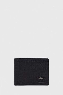 Zdjęcie produktu Aeronautica Militare portfel skórzany męski kolor czarny AM182