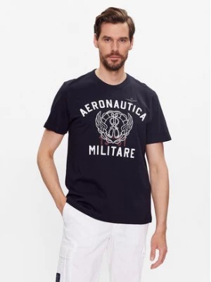 Zdjęcie produktu Aeronautica Militare T-Shirt 231TS2095J597 Granatowy Regular Fit