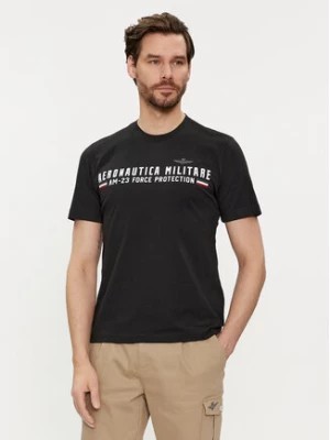 Zdjęcie produktu Aeronautica Militare T-Shirt 241TS1942J538 Czarny Regular Fit