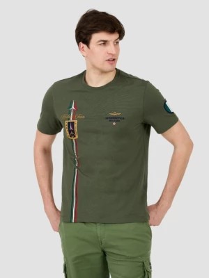 Zdjęcie produktu AERONAUTICA MILITARE Zielony t-shirt Frecce Tricolori Short Sleeve