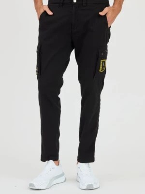 Zdjęcie produktu AERONAUTICA MILLITARE Czarne bojówki TROUSERS Aeronautica Militare