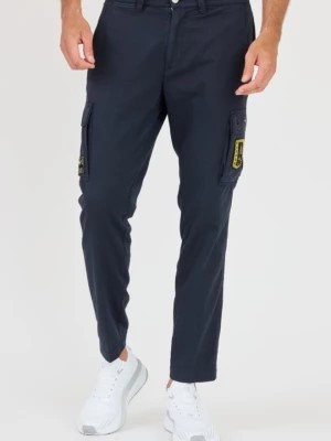 Zdjęcie produktu AERONAUTICA MILLITARE Granatowe bojówki TROUSERS Aeronautica Militare