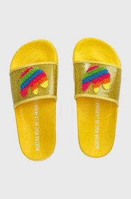 Zdjęcie produktu Agatha Ruiz de la Prada klapki dziecięce kolor żółty