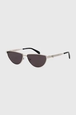 Zdjęcie produktu Alexander McQueen okulary przeciwsłoneczne damskie kolor srebrny AM0456S