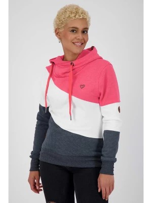 Zdjęcie produktu alife and kickin Bluza "StacyAK" w kolorze różowo-antracytowym rozmiar: XS