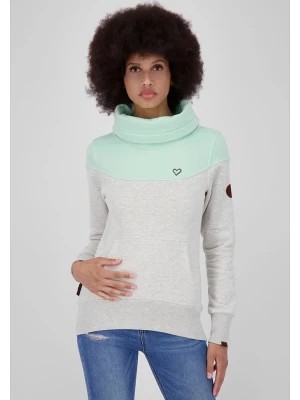 Zdjęcie produktu alife and kickin Bluza w kolorze szaro-miętowym rozmiar: XXL