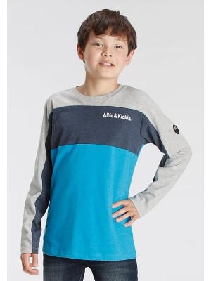 Zdjęcie produktu alife and kickin Koszulka w kolorze szaro-niebieskim rozmiar: 152