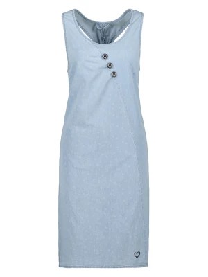 Zdjęcie produktu alife and kickin Sukienka dżinsowa "Cameron" w kolorze błękitnym rozmiar: S