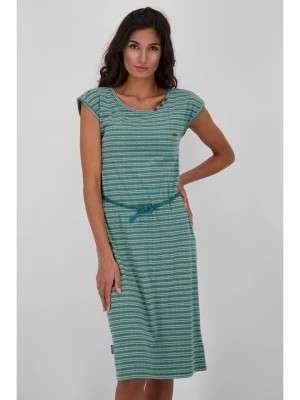 Zdjęcie produktu alife and kickin Sukienka "Melli" w kolorze zielonym rozmiar: L