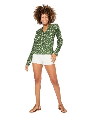 Zdjęcie produktu Aller Simplement Bluzka w kolorze zielono-białym rozmiar: 34/36
