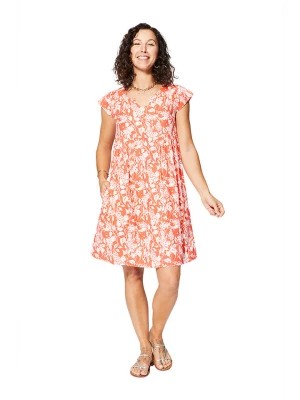 Zdjęcie produktu Aller Simplement Sukienka w kolorze pomarańczowo-białym rozmiar: 42