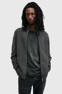 Zdjęcie produktu AllSaints bluza z wełną STATTEN kolor szary melanżowa M073KB