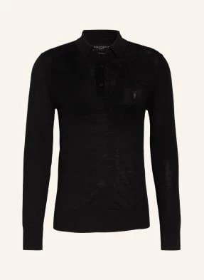 Zdjęcie produktu Allsaints Koszulka Polo Merino Z Dzianiny schwarz