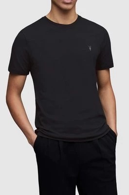 Zdjęcie produktu AllSaints t-shirt bawełniany (3-pack) BRACE SS CREW kolor czarny gładki MD130M