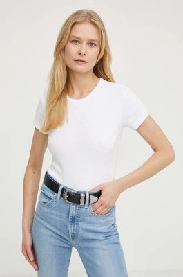 Zdjęcie produktu AllSaints t-shirt bawełniany damski kolor biały