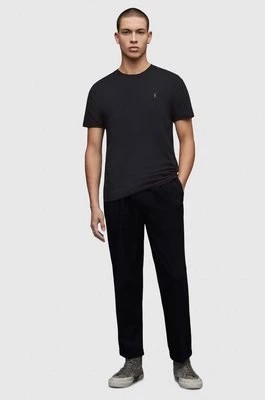 Zdjęcie produktu AllSaints t-shirt BRACE TONIC CREW męski kolor czarny gładki MD131G