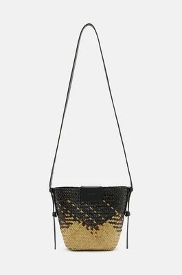 Zdjęcie produktu AllSaints torebka EBRO STRAW CROSSBODY kolor czarny W075XA