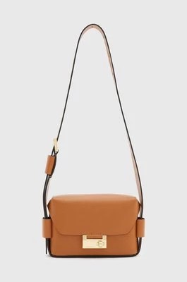 Zdjęcie produktu AllSaints torebka skórzana FRANKIE CROSSBODY kolor brązowy WB572X