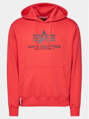 Zdjęcie produktu Alpha Industries Bluza Basic 178312 Czerwony Regular Fit