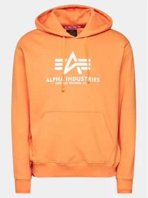 Zdjęcie produktu Alpha Industries Bluza Basic 178312 Pomarańczowy Regular Fit