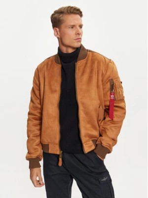 Zdjęcie produktu Alpha Industries Kurtka bomber 148122 Brązowy Regular Fit