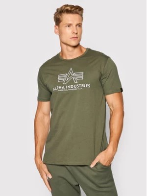 Zdjęcie produktu Alpha Industries T-Shirt Basic 118505 Zielony Regular Fit