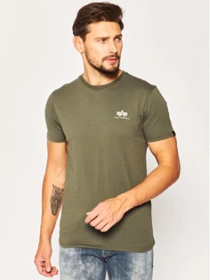 Zdjęcie produktu Alpha Industries T-Shirt Basic 188505 Zielony Regular Fit