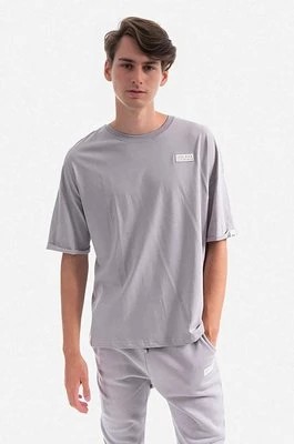 Zdjęcie produktu Alpha Industries t-shirt bawełniany męski kolor szary gładki 118532.643-SZARY