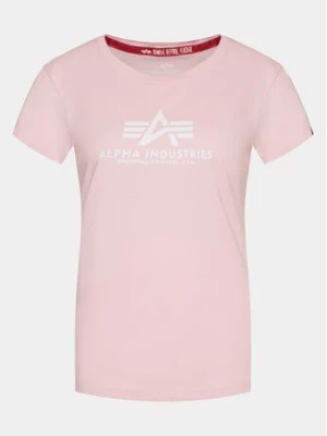 Zdjęcie produktu Alpha Industries T-Shirt New Basic 196051 Różowy Regular Fit