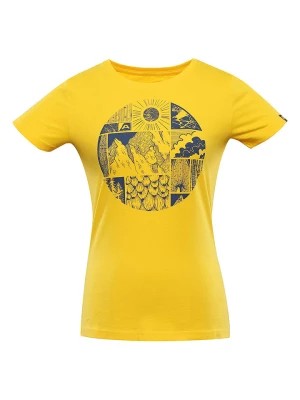 Zdjęcie produktu Alpine Pro Koszulka "Ecca" w kolorze żółtym rozmiar: S