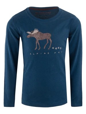 Zdjęcie produktu Alpine Pro Koszulka "Ksevo" w kolorze niebieskim rozmiar: 140/146