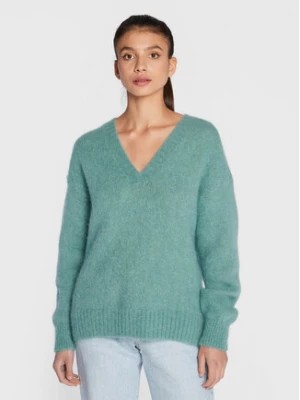 Zdjęcie produktu American Vintage Sweter Pinobery PINO18IH22 Zielony Regular Fit