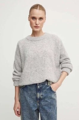 Zdjęcie produktu American Vintage sweter wełniany damski kolor szary VITO18EH24