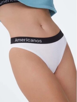 Zdjęcie produktu Americanos Figi klasyczne Briefs Biały Regular Fit